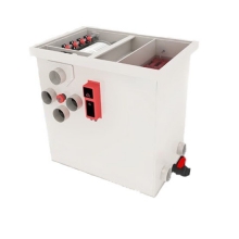 Комбинированный барабанный фильтр для пруда (УЗВ) AquaKing Red Label Combi Drum HAPPY