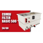 Комбинированный барабанный фильтр для пруда (УЗВ) AquaKing Red Label Combi Filter Basic 500