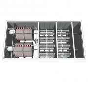 комбинированный барабанный фильтр для пруда (узв) aquaking  red label combi drum filter 100/200 L2.014 AquaKing (Нидерланды)