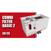 Комбинированный барабанный фильтр для пруда (УЗВ) AquaKing Red Label Combi Drum 20/25 Basic Model 2