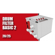 Барабанный фильтр для пруда (УЗВ) AquaKing Red Label Drum Filter 25 Basic 2