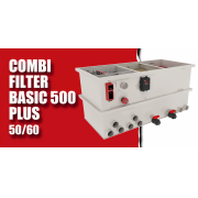 Комбинированный барабанный фильтр для пруда (УЗВ) AquaKing Red Label Combi Filter Basic 500 PLUS